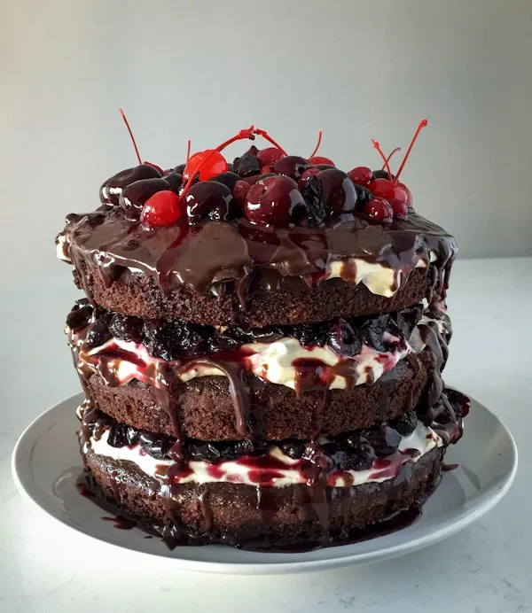 Black Forest cupcake