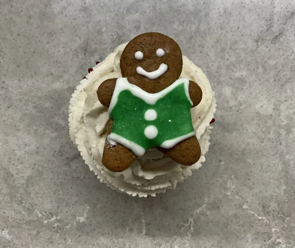 Gingerbread cupcake