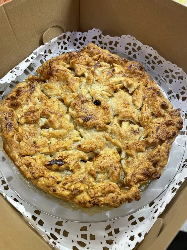 Thanksgiving Drunken Apple Pie